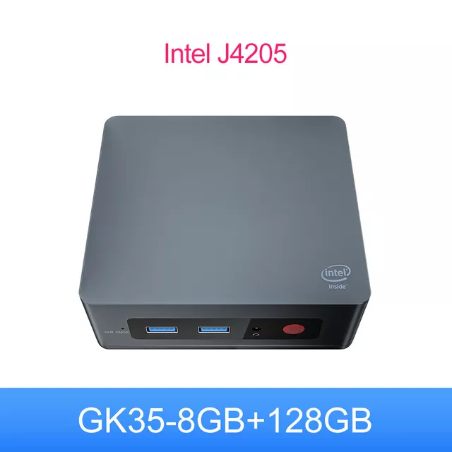 [Novo Usuário] Mini Pc Beelink Gk35 Windows 10 Intel Celeron J4205 8gb 128gb Ssd